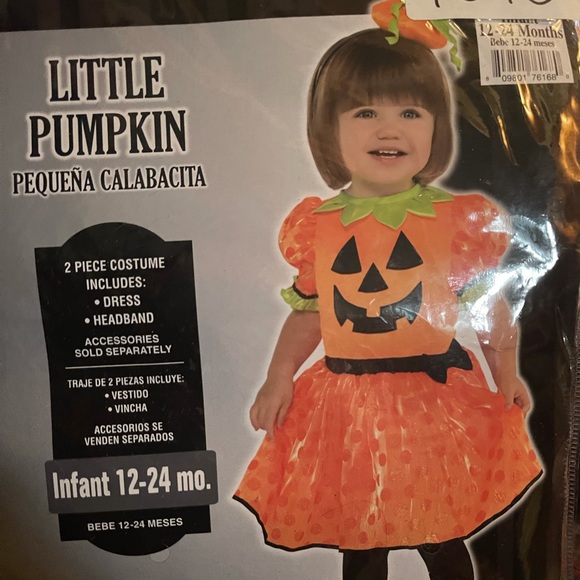💥FLASH SALE💥NWT Little Pumpkin Infant 12-24 Month - Picture 2 of 2